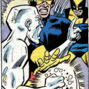 Kind of looks like iceman punched Scott