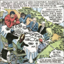 Magneto eating lunch with X-Men?!